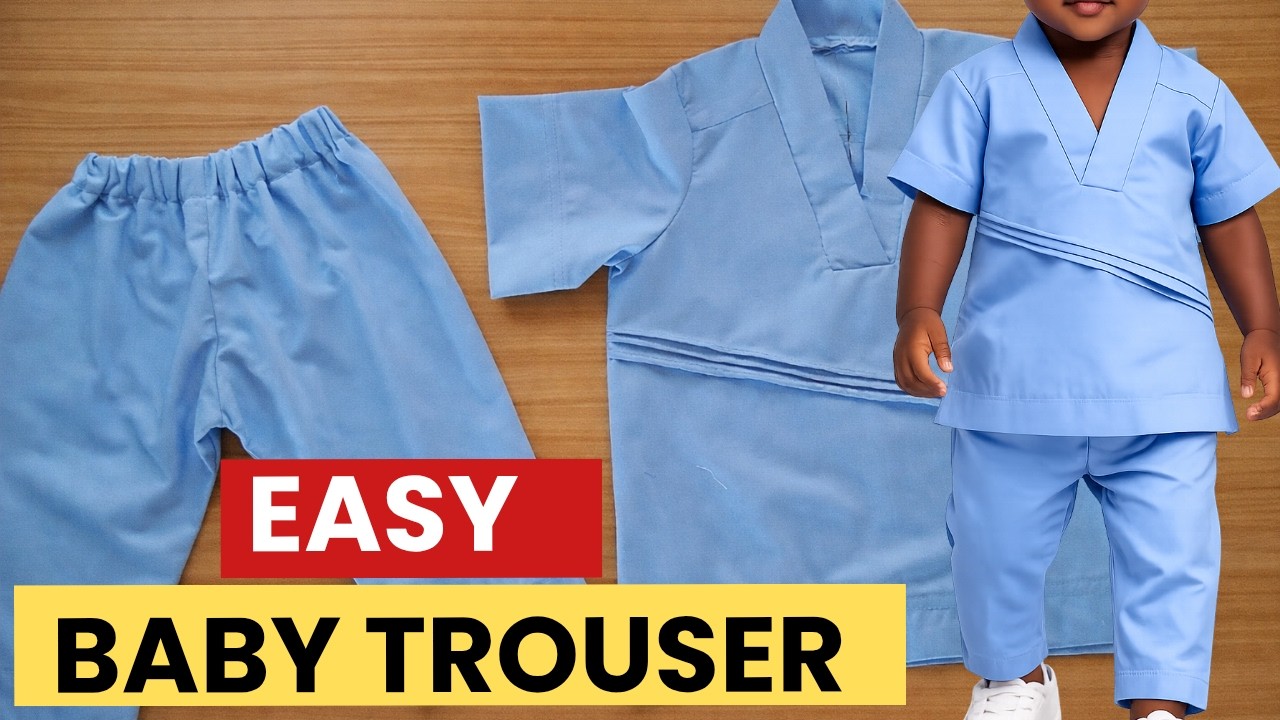 DIY Baby Pants: Cut & Sew Trousers for 1-Year-Old Boys