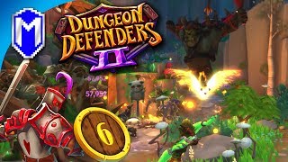 How To Solo Forest Crossroads With The Default Heroes - Let's Play Dungeon Defenders 2 Gameplay Ep 6