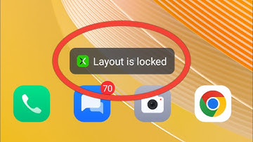 Layout Is Locked Infinix Problem | Layout Lock Kaise Hataye Infinix