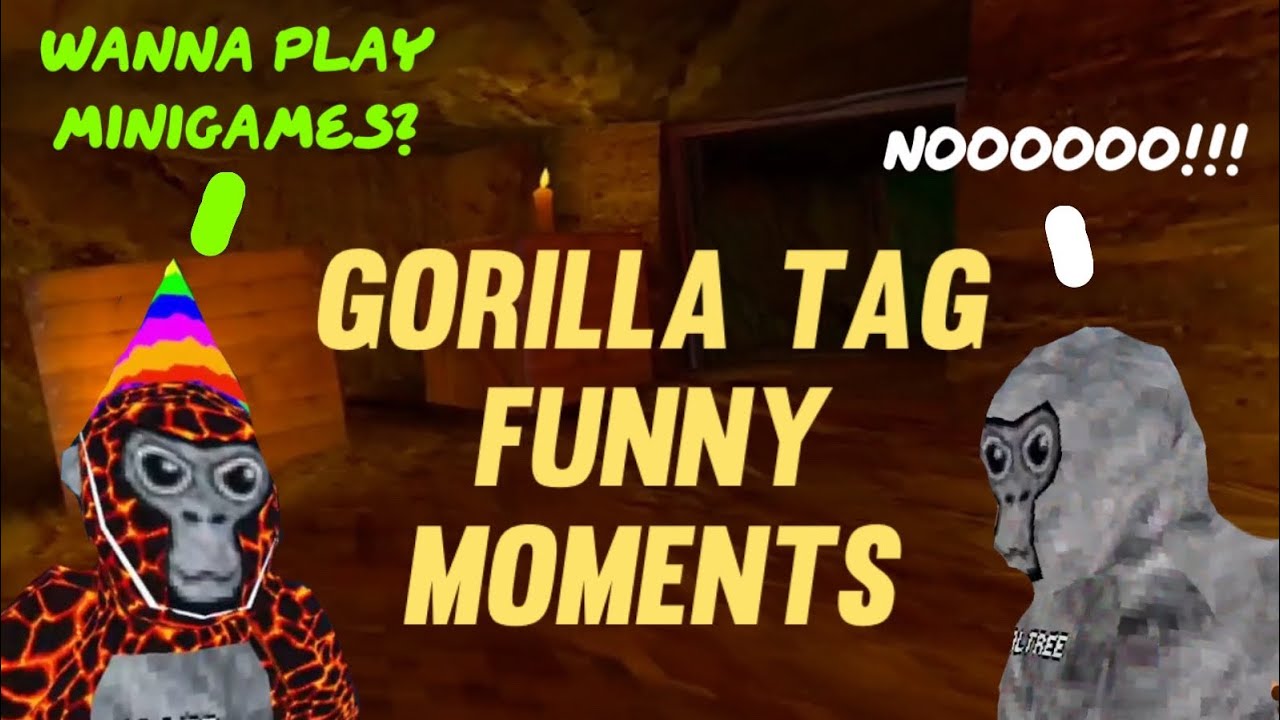 Gorilla Tag FUNNY MOMENTS! - YouTube