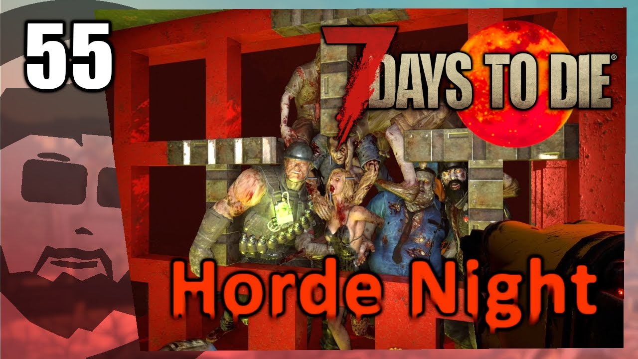 300% More Zombies! The End? | 7 Days to Die | BigVlad Plays | Part 55 ...