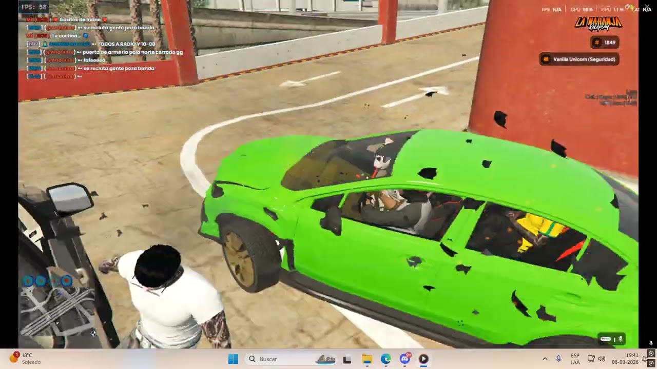 naranja tiroteo report