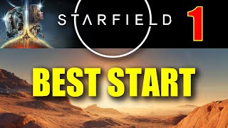 STARFIELD Walkthrough Part 1, Character Creation ESSENTIAL NOTES (+ Dream Home, Before & After!)