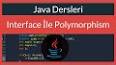 Java'da Kalıtım ve Polimorfizm ile ilgili video