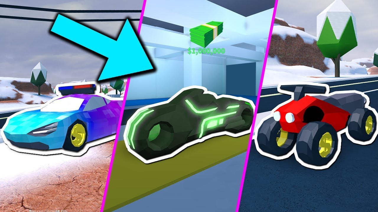 This Is Where Every New Vehicle Spawns In Jailbreak Roblox