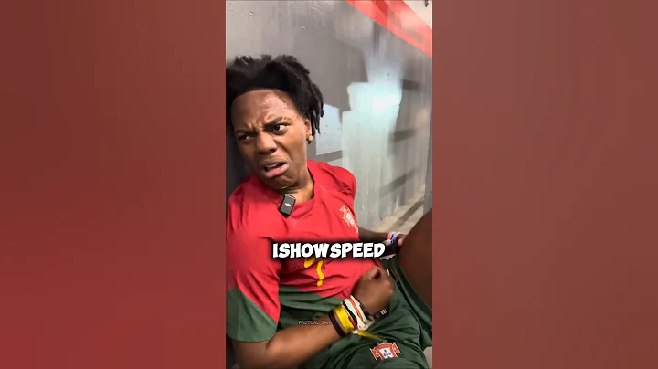 Ishowspeed Cried So Much Because Of Cristiano Jr 😱/#ytshorts #football #soccer #ronaldo #cr7