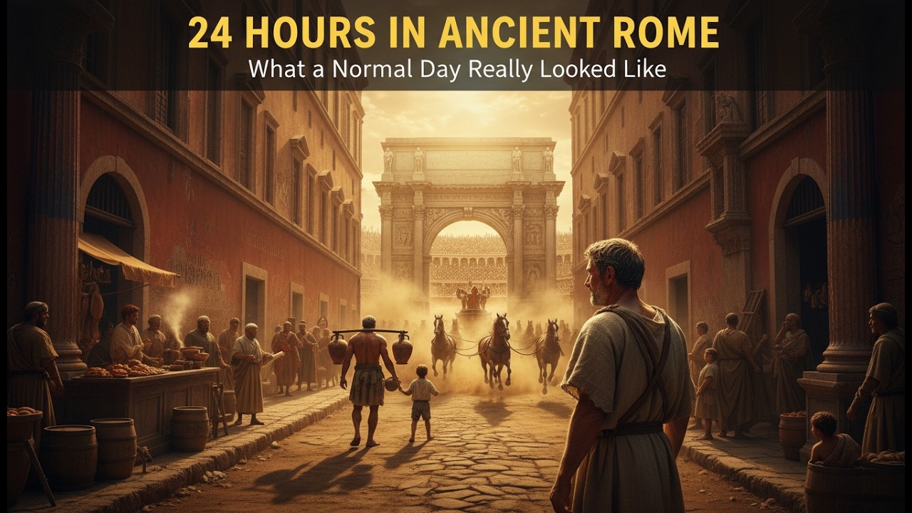 24 Hours in Ancient Rome: What a Normal Day Really Looked Like (AI ...