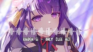Raiden Ei onlylee Hi genshin Ai Cover