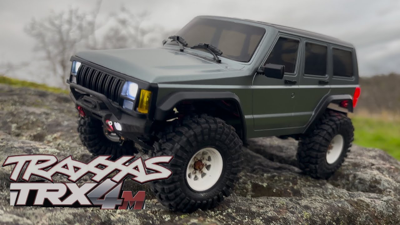 Injora Jeep Cherokee Body For Traxxas TRX4M 1/18 Scale RC
