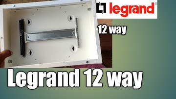 #legrand 12 way MCB box / E T think