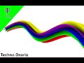 How to create fluid color abstract background in coreldraw  coreldraw tutorial  techno deoria