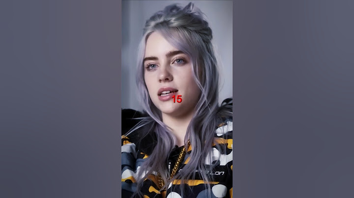Billie Eilish Over The Years 🥹❤️