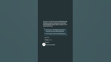 QThread.isFinished returns False in slot connected to finished() signal #shorts