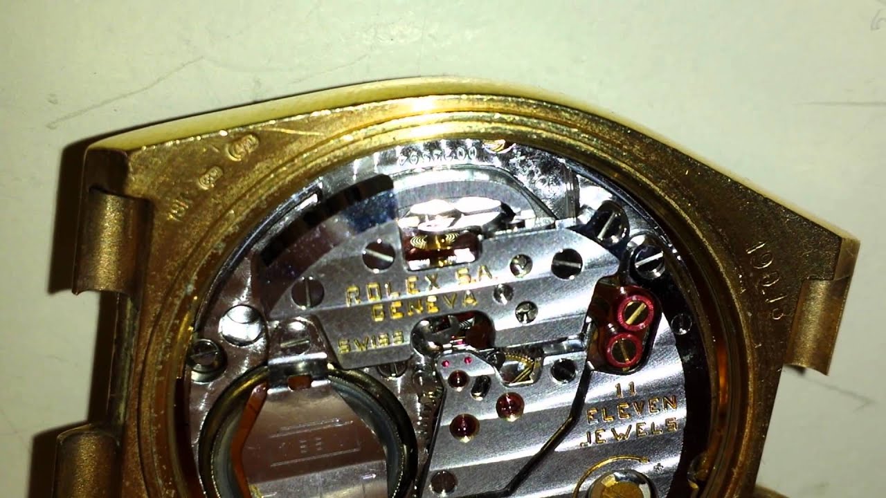 rolex quartz movement