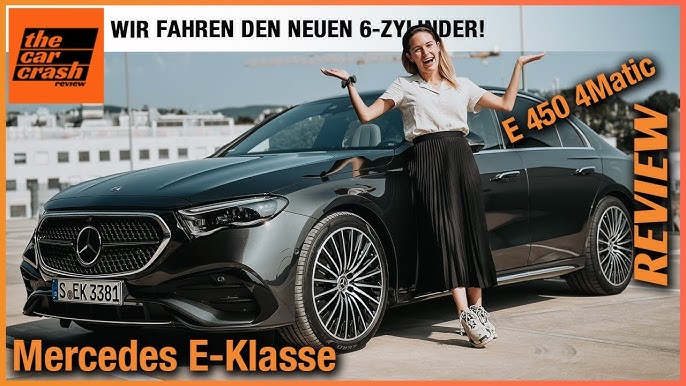 Mercedes E-Klasse 2023 - Die beste Limousine? Test Probefahrt Verbrauch  Motor Platz Test Review Neu 