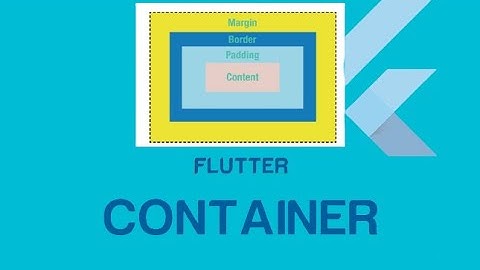 Flutter | Container Widget | Padding | Decoration