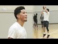 Devin Booker at Rico Hines UCLA Run - Brandon Jennings, Denzel Valentine, Zach Randolph, Tyler Ulis