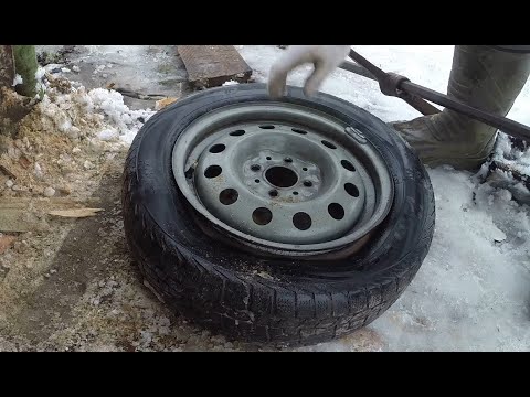 Видео: Как самому разбортировать колесо за пять минут. Разбортировать колесо самому? Это просто!