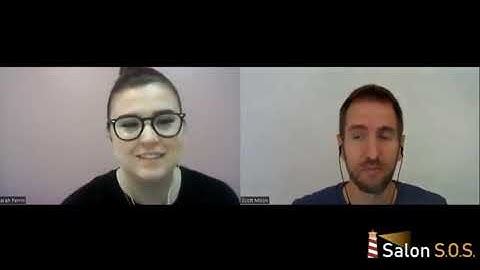 Custom QR code for Salons