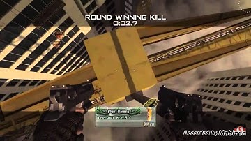 INSANE MW2 TRICKSHOT ON HIGHRISE!