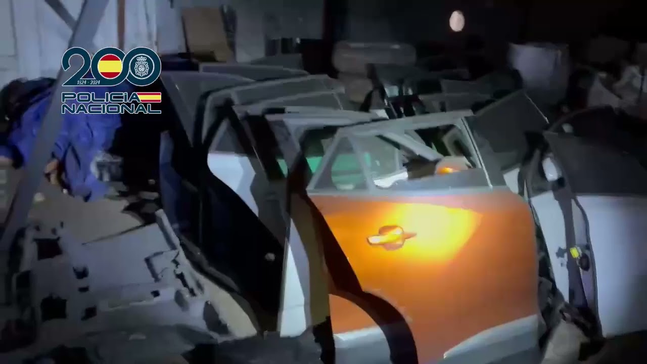 Desarticulado un grupo criminal que sustrajo más de 50 vehículos para venderlos despiezados