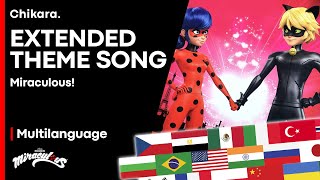 Miraculous Multilanguage Extended Theme Song 18 Versions - Reupload