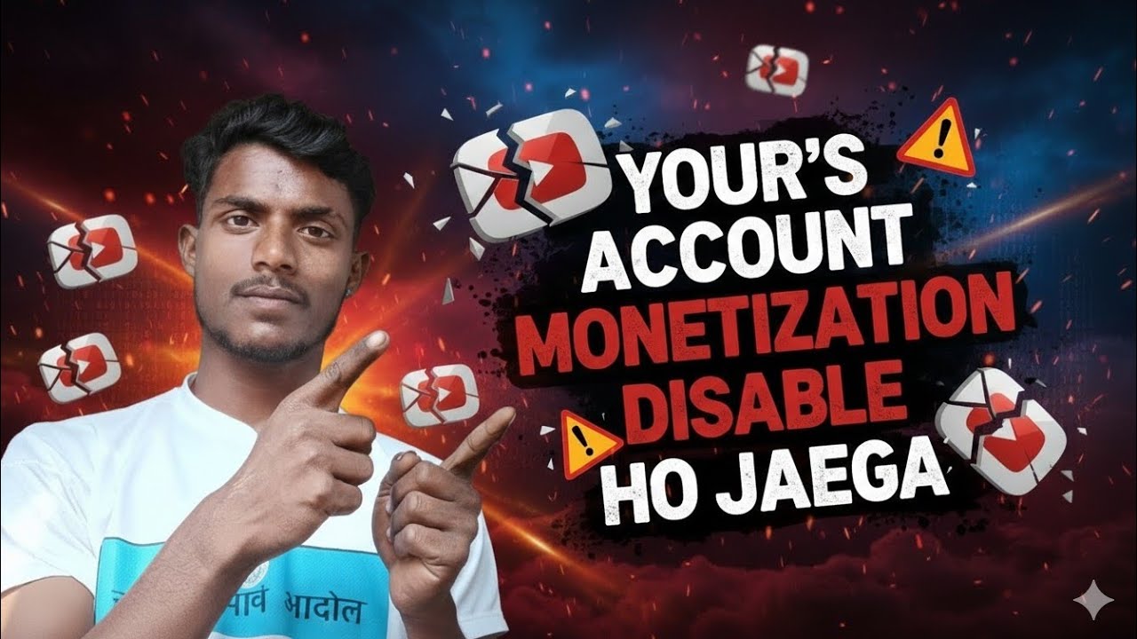 MONETIZATION DISABLED  हो जाएगा,  ये गलती ना करें  || 