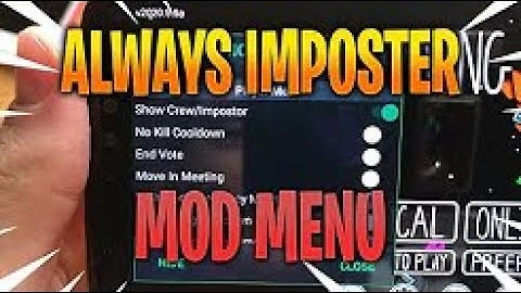 Among Us Mod Menu Android/iOS - Always Imposter - No Kill Cooldown - Among Us Hack