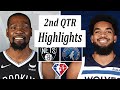 Brooklyn Nest vs. Minnesota Timberwolves Full Highlights 2nd Quarter | NBA Season 2021-22