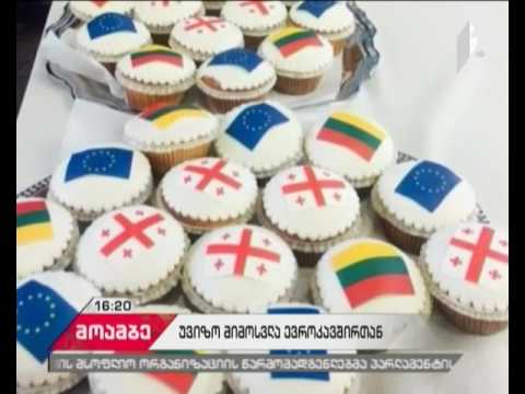 ვილნიუსის მერმა საქართველოს მოქალაქეებს სიურპრიზი მოუწყო - ქართული ბანერი ქალაქში