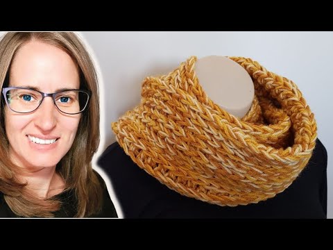 Crochet Infinity Scarf Tutorial It's Fall Y'all withclare tutorials
