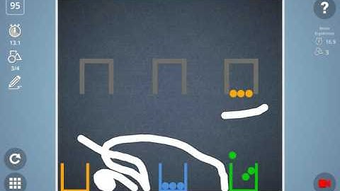 Check out how I solved level 95 in Brain It On! #BrainItOn