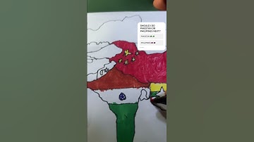 Drawing ASIA PART ONE(Myanmar #music #myanmar #shorts