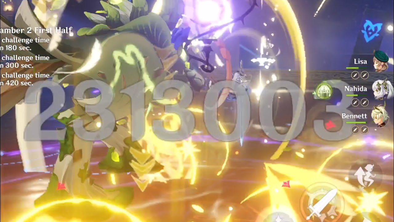 Aggravate Eula does 2.3m on dendro chicken YouTube