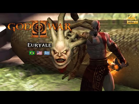 Euryale Lyrics ENG PT BR God Of War II Soundtrack 4K 60FPS