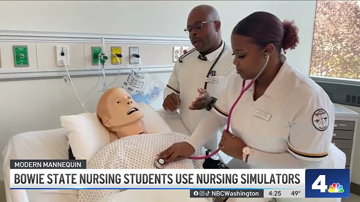 Medical mannequins help Bowie State nursing students train for real-life | NBC4 Washington