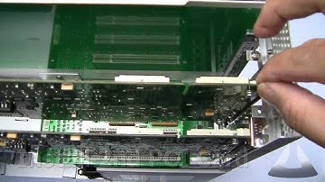Installation of Full Length PCI card in 4 Slot Expansion with EMI Shield