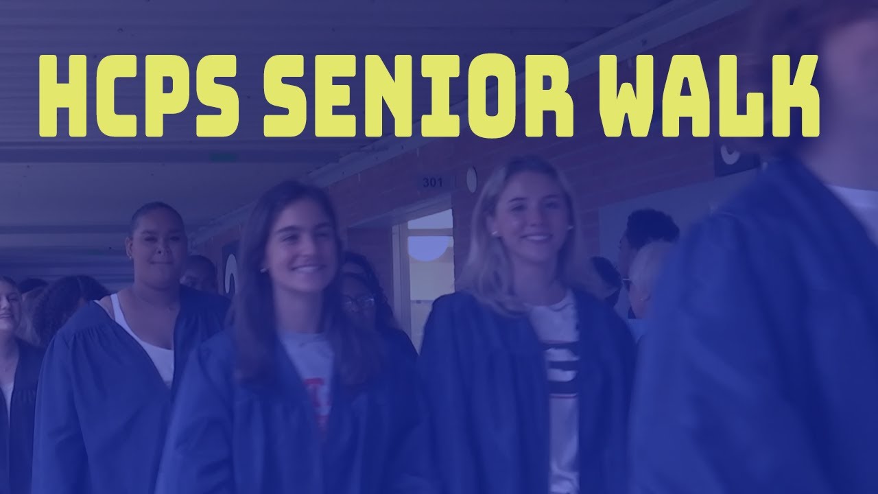 HCPS Senior Walk 2025 - YouTube