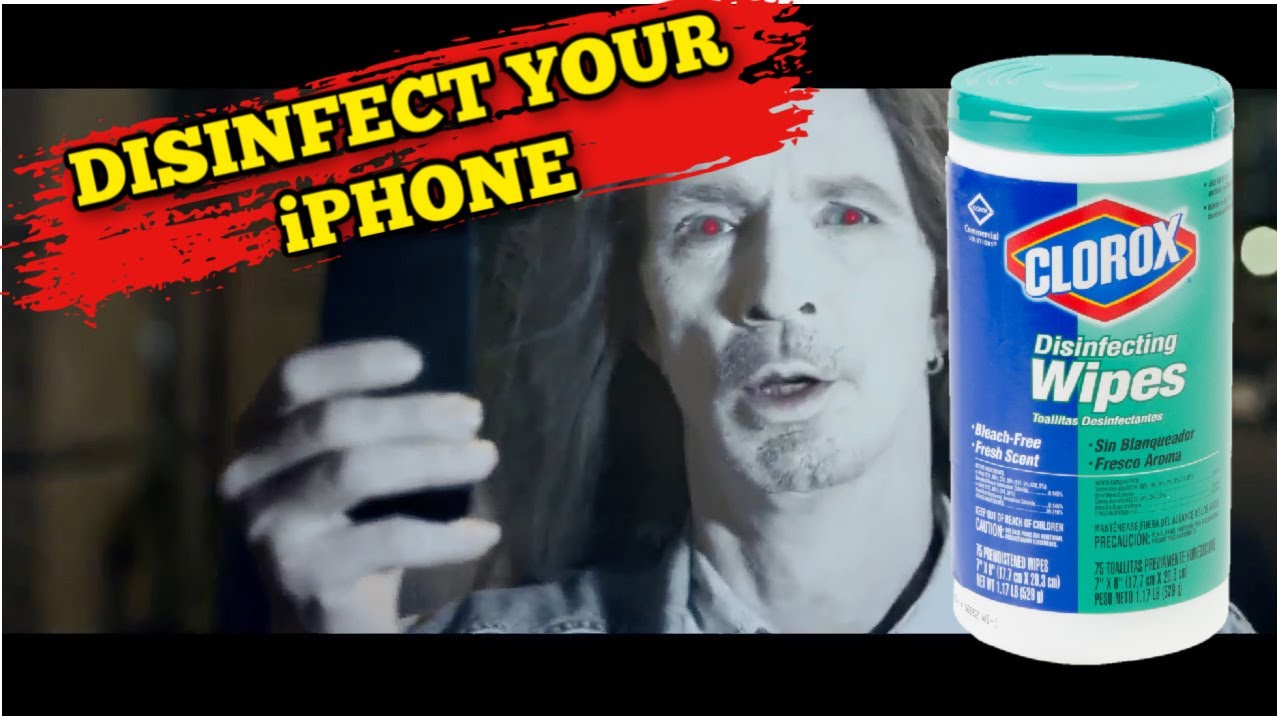 How do I disinfect my iPhone - YouTube