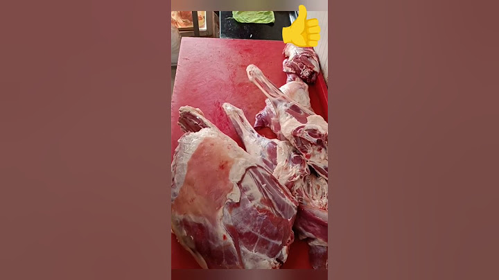 تقطيع خروف العيد باحترافية