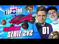 DÉBUT DE L'AVENTURE 2V2 ft @D7.| ROAD TO TOP 100 2V2 | S1E1 (ROCKET LEAGUE FR)