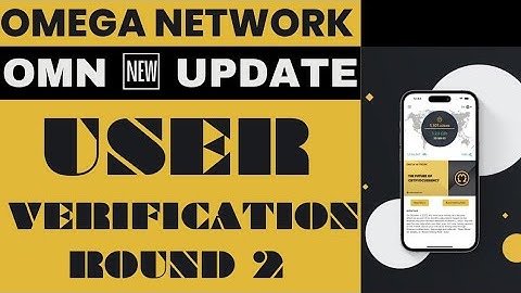 OMEGA Network App New Update|User KYC Verification Round 2|Technical Shahnavi