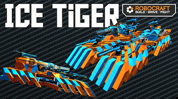 Robocraft: "Ice Tiger" | SMG Cruiser Gameplay Compilation