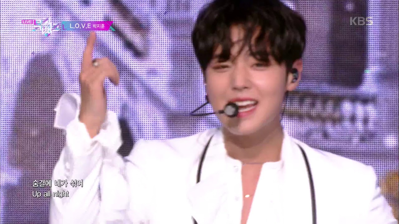 L.O.V.E -  박지훈(PARK JI HOON) [뮤직뱅크 Music Bank] 20190628