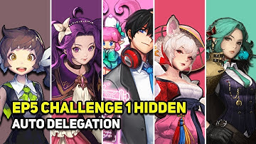 Crusaders Quest - EP5 Challenge 1 Hidden - Yeowoodong Haruki Ana Sera Ibelin