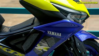 Yamaha aerox 2024 l yellow phosphorus color l