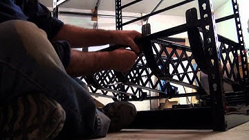 Assembly of Shelf Reliance Food Rotation Shelving