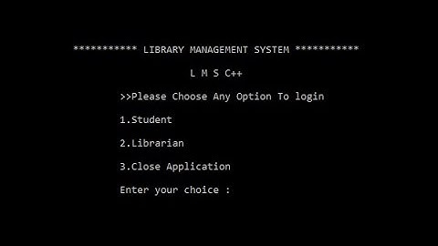 LIBRARY MANAGEMENT SYSTEM IN C++ WITH SOURCE CODE