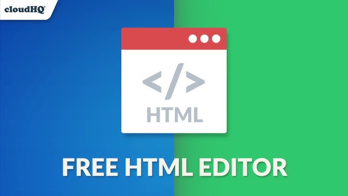 Free online HTML editor