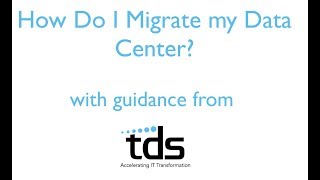 How do I migrate my data center?